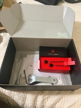 Peloton Black & Red Headphones - Urbanears Earbuds and Tools Kit